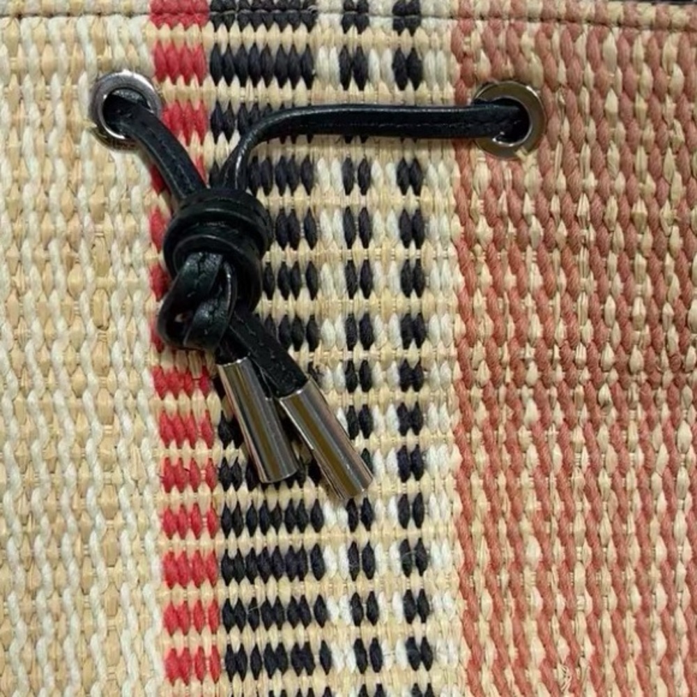 Sandro Raffia Bucket Bag - Picture 8 of 8